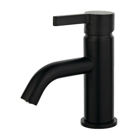 Fauceture LS8220CTL Continental Single-Handle Bathroom Faucet W/Push Pop-Up, Blk LS8220CTL
